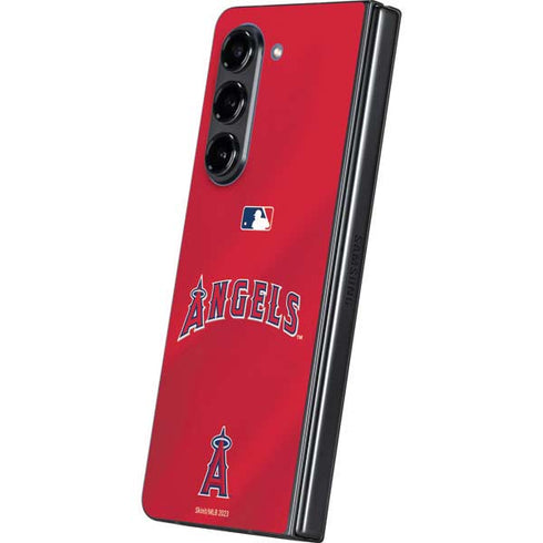 MLB Los Angeles Angels Alternate Jersey Galaxy Z Fold5 5G Skin